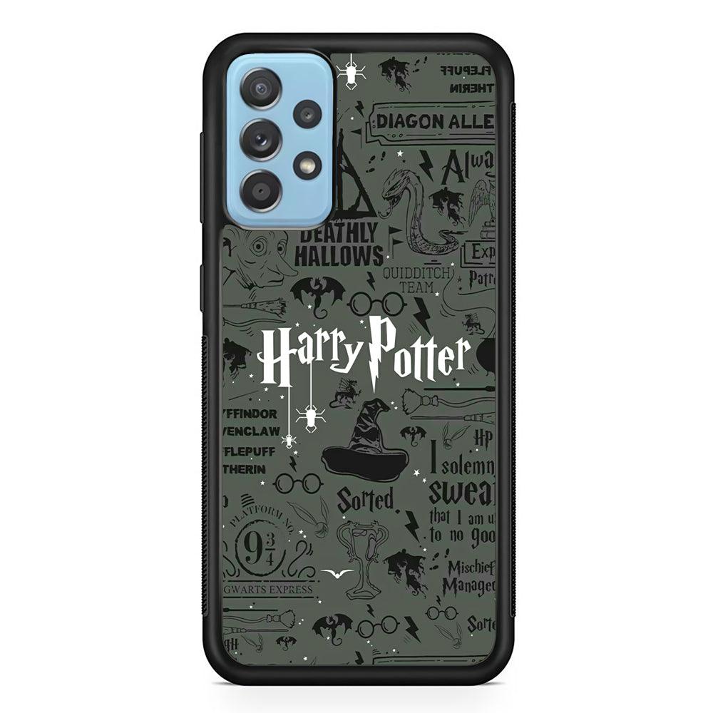 Harry Potter The Deathly Hallows Samsung Galaxy A52 Case-Oxvistore