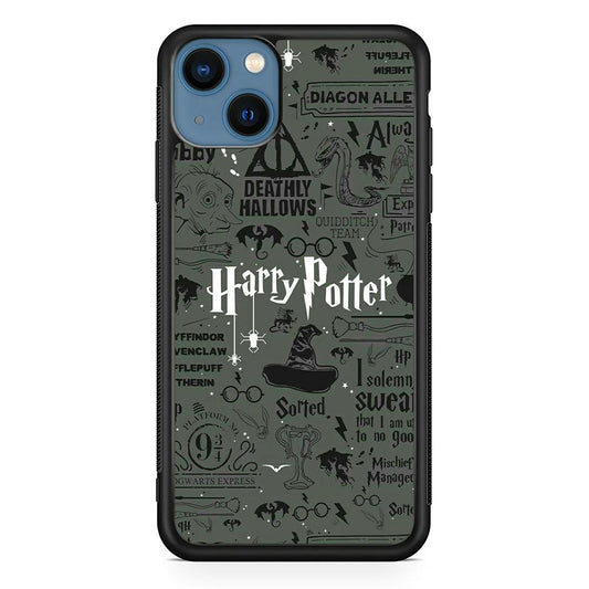 Harry Potter The Deathly Hallows iPhone 15 Plus Case-Oxvistore