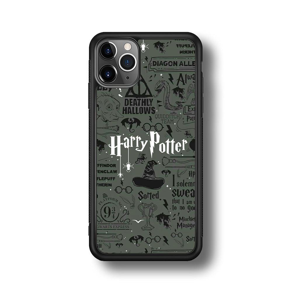 Harry Potter The Deathly Hallows iPhone 11 Pro Case-Oxvistore