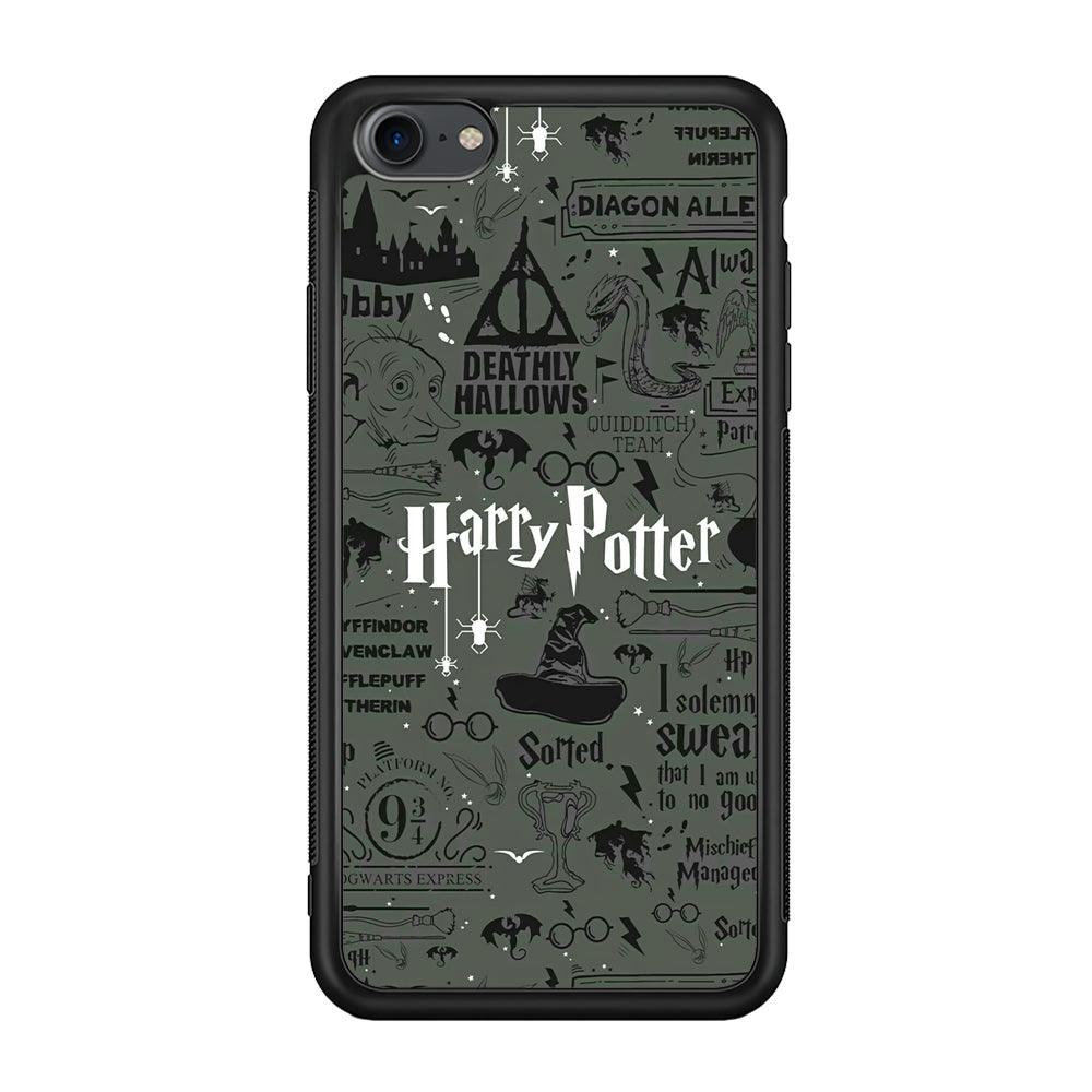 Harry Potter The Deathly Hallows iPhone 8 Case-Oxvistore