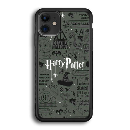 Harry Potter The Deathly Hallows iPhone 12 Case-Oxvistore