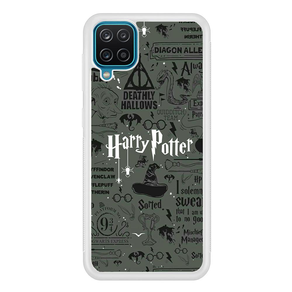 Harry Potter The Deathly Hallows Samsung Galaxy A12 Case-Oxvistore