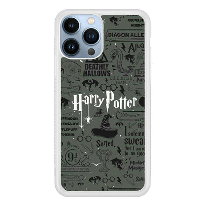 Harry Potter The Deathly Hallows iPhone 13 Pro Case-Oxvistore