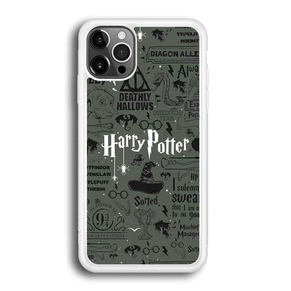 Harry Potter The Deathly Hallows iPhone 12 Pro Case-Oxvistore