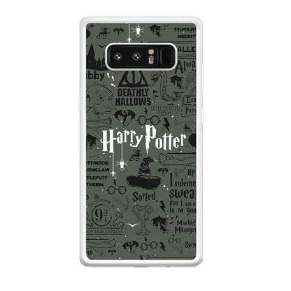 Harry Potter The Deathly Hallows Samsung Galaxy Note 8 Case-Oxvistore