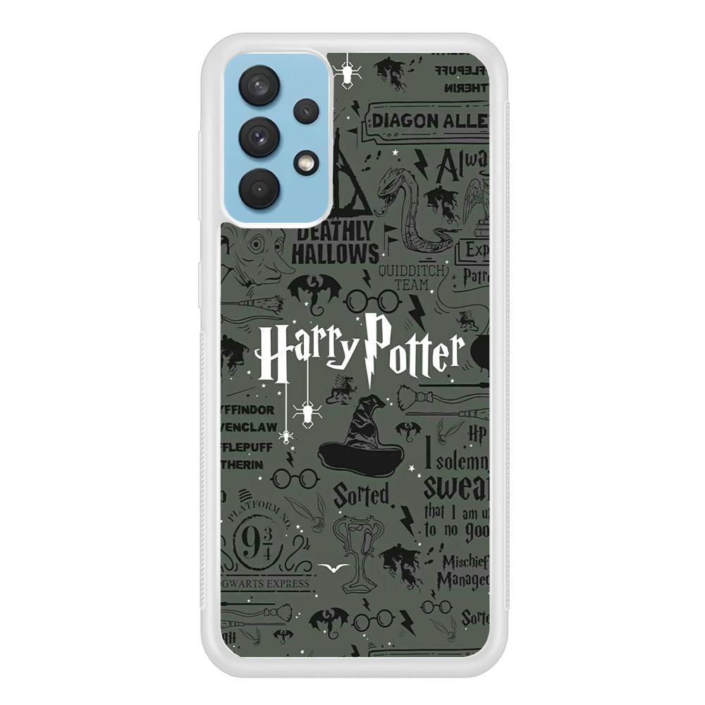 Harry Potter The Deathly Hallows Samsung Galaxy A32 Case-Oxvistore