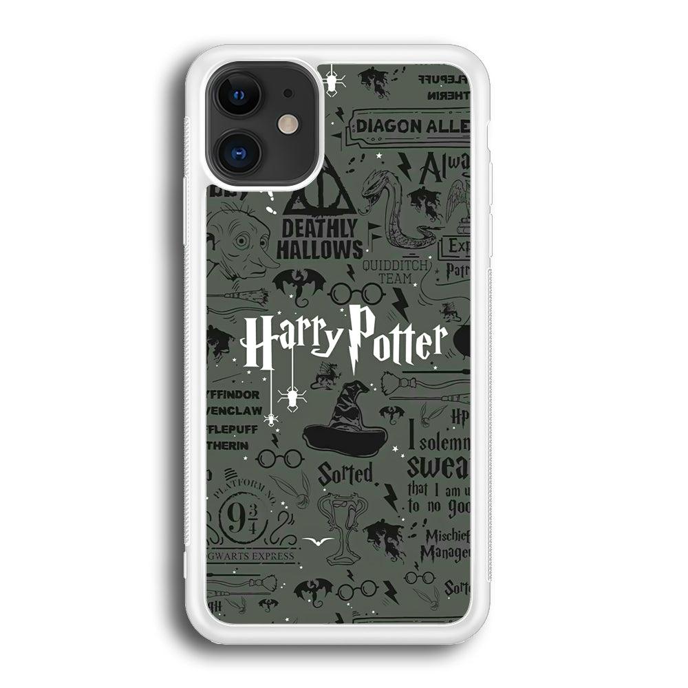 Harry Potter The Deathly Hallows iPhone 12 Case-Oxvistore