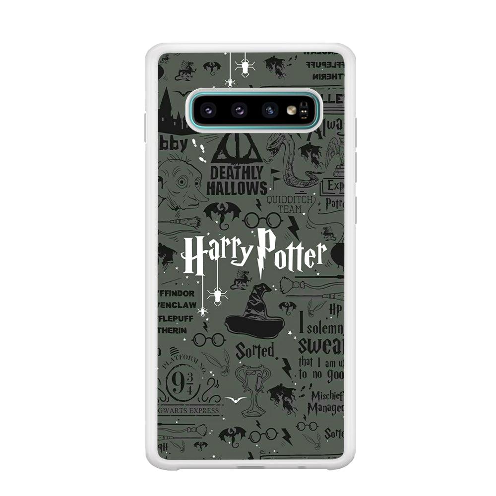 Harry Potter The Deathly Hallows Samsung Galaxy S10 Case-Oxvistore