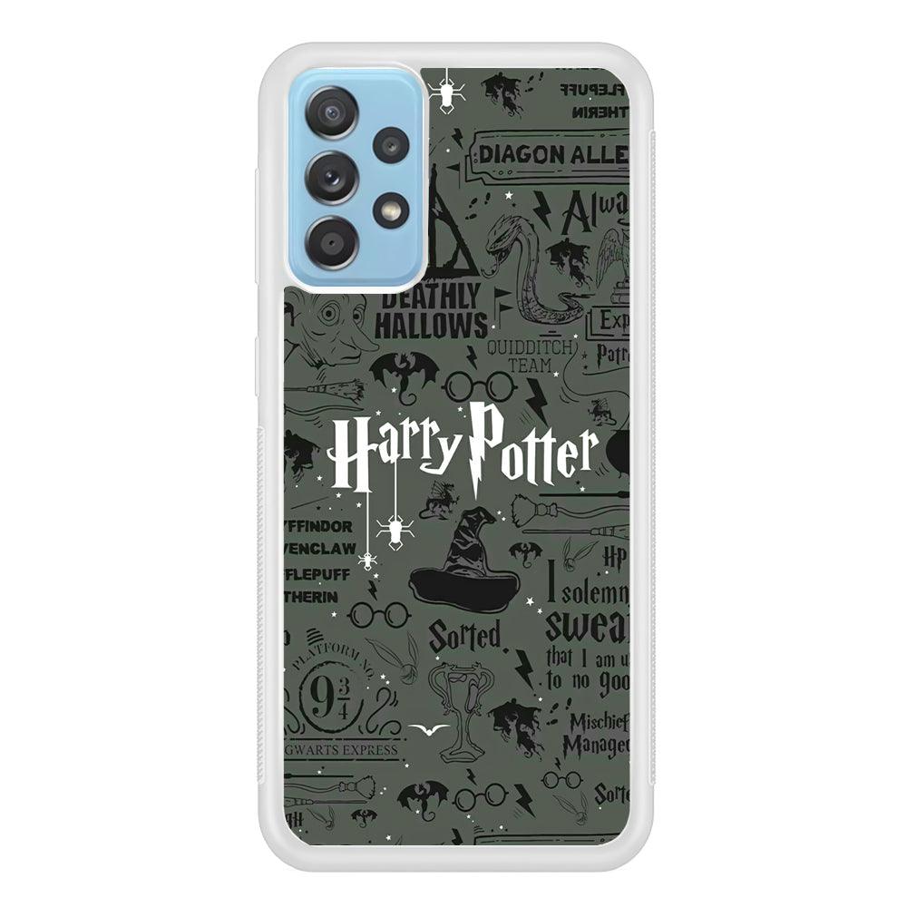 Harry Potter The Deathly Hallows Samsung Galaxy A72 Case-Oxvistore