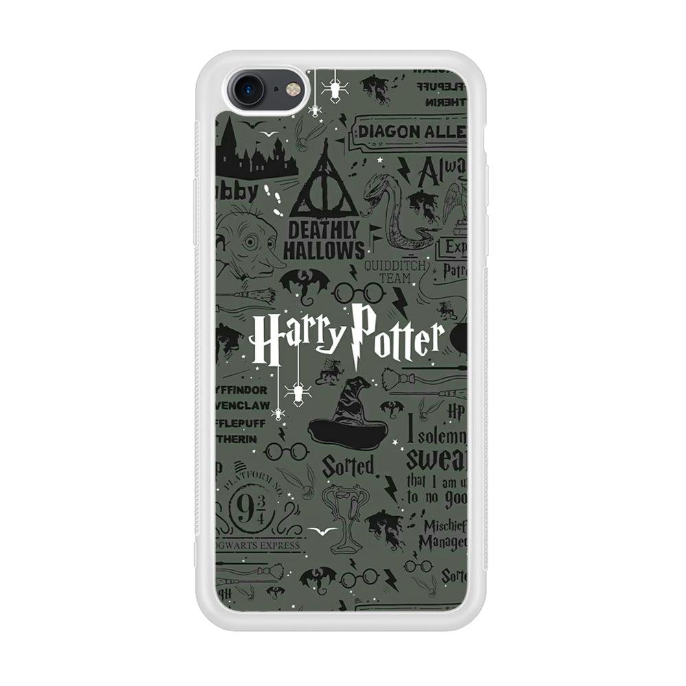 Harry Potter The Deathly Hallows iPhone 8 Case-Oxvistore