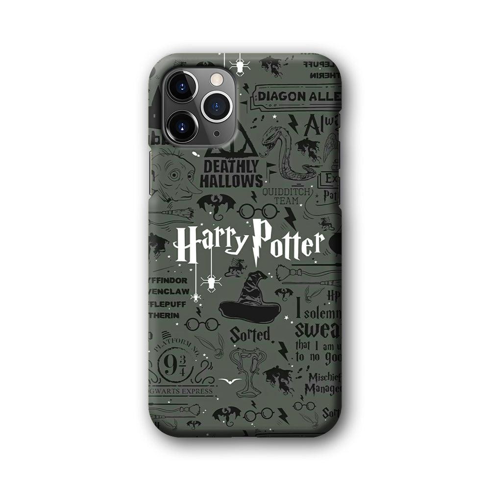 Harry Potter The Deathly Hallows iPhone 11 Pro Case-Oxvistore