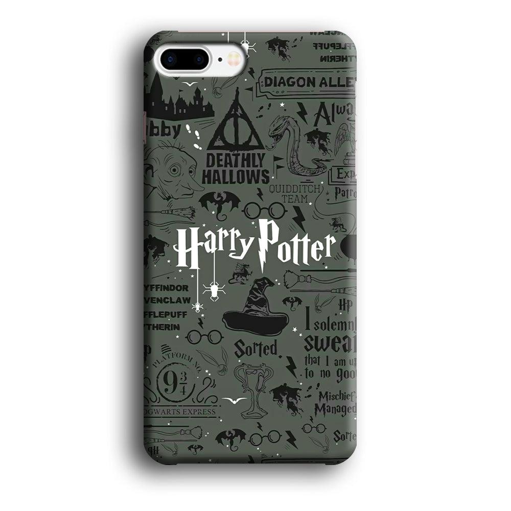 Harry Potter The Deathly Hallows iPhone 8 Plus Case-Oxvistore