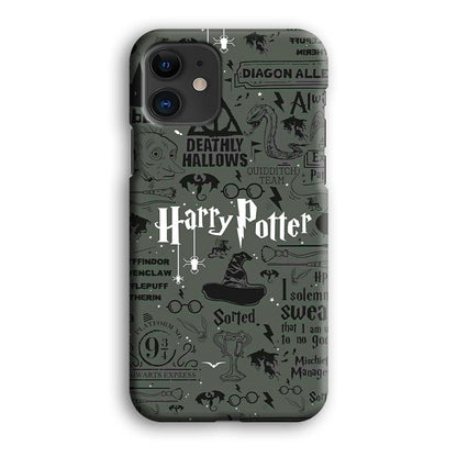 Harry Potter The Deathly Hallows iPhone 12 Case-Oxvistore