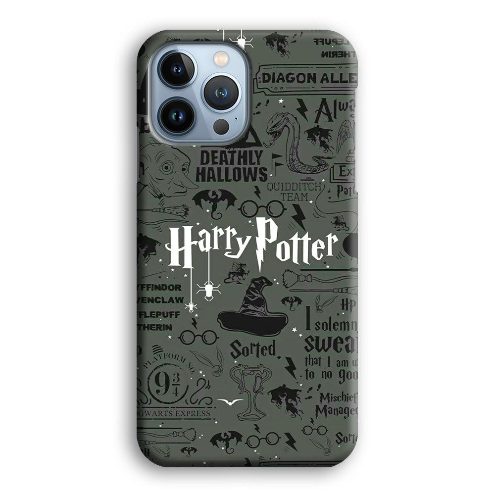 Harry Potter The Deathly Hallows iPhone 14 Pro Max Case-Oxvistore