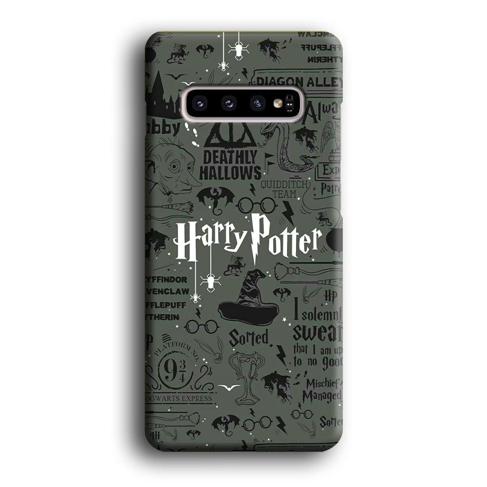 Harry Potter The Deathly Hallows Samsung Galaxy S10 Case-Oxvistore