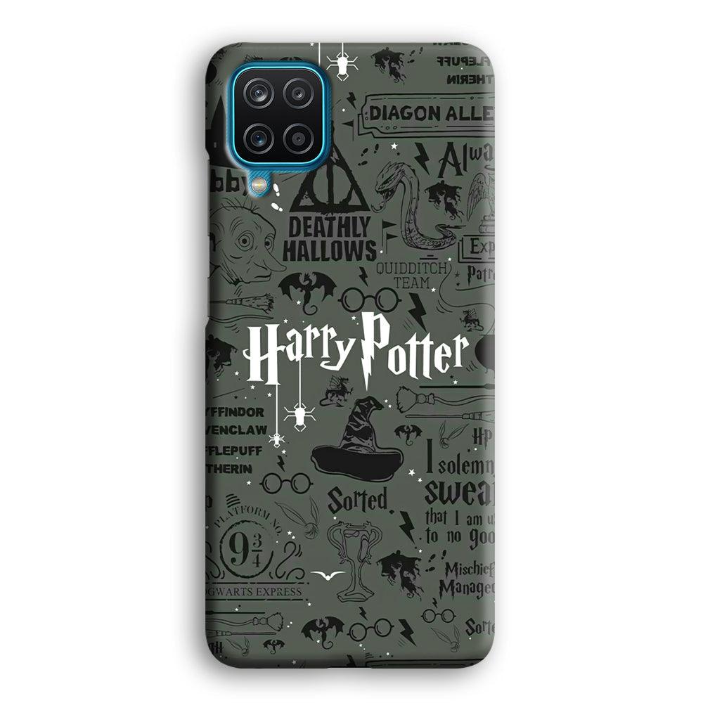 Harry Potter The Deathly Hallows Samsung Galaxy A12 Case-Oxvistore