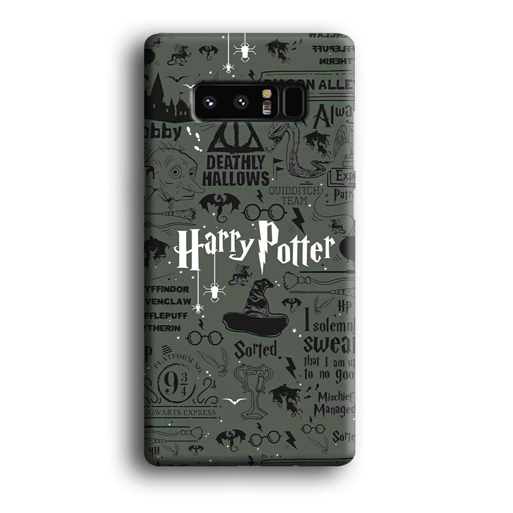 Harry Potter The Deathly Hallows Samsung Galaxy Note 8 Case-Oxvistore