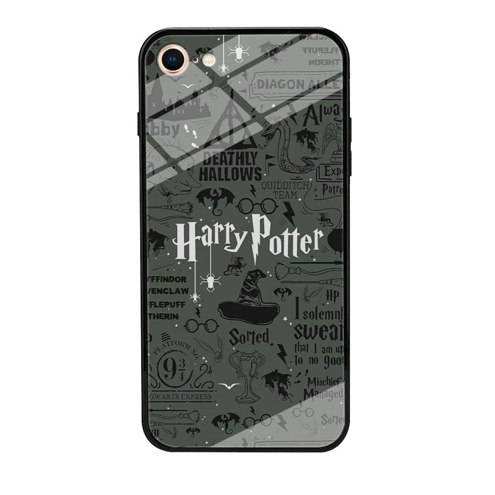 Harry Potter The Deathly Hallows iPhone 8 Case-Oxvistore