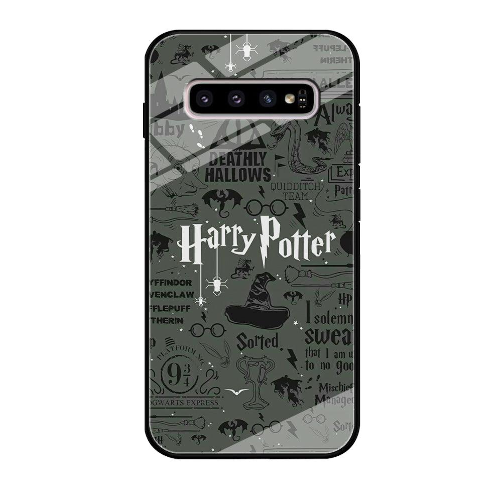 Harry Potter The Deathly Hallows Samsung Galaxy S10 Case-Oxvistore