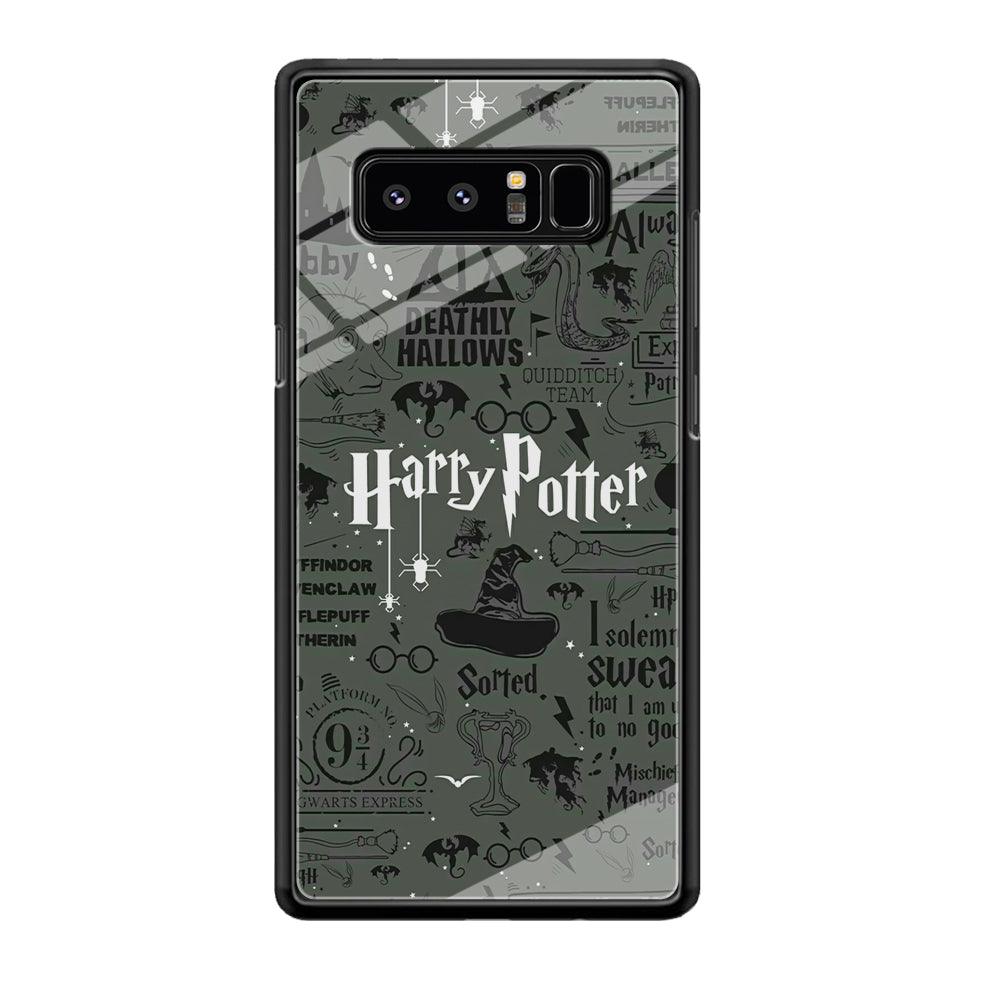 Harry Potter The Deathly Hallows Samsung Galaxy Note 8 Case-Oxvistore