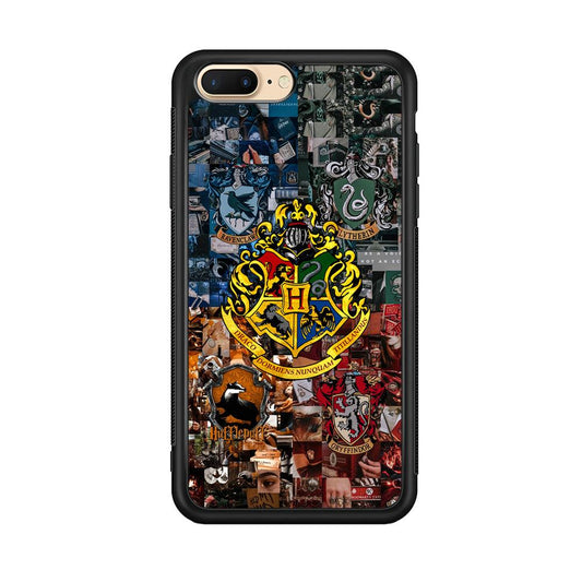 Harry Potter The Hogwarts Collage Album iPhone 8 Plus Case-Oxvistore