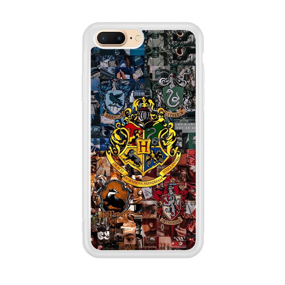 Harry Potter The Hogwarts Collage Album iPhone 8 Plus Case-Oxvistore