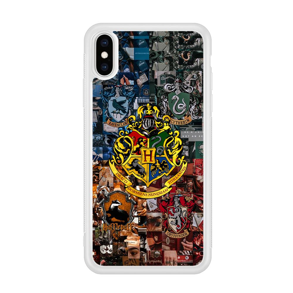 Harry Potter The Hogwarts Collage Album iPhone X Case-Oxvistore