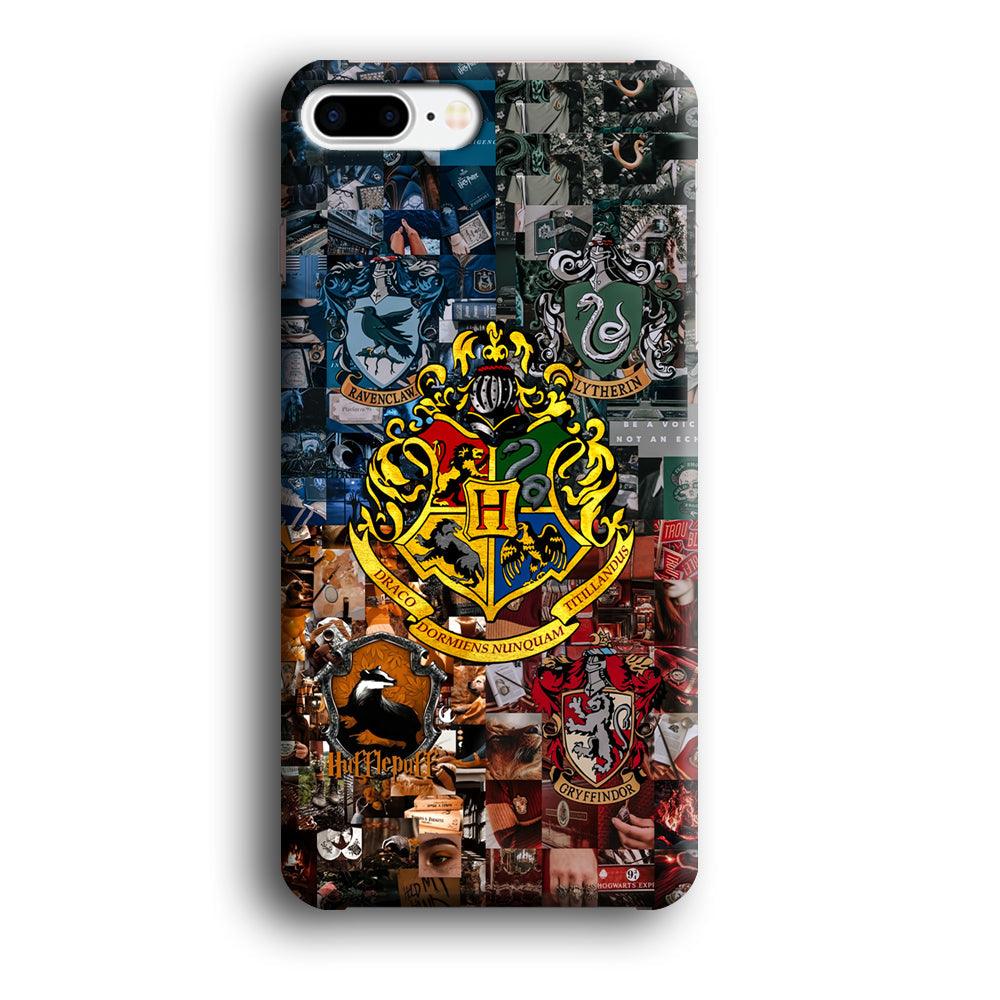 Harry Potter The Hogwarts Collage Album iPhone 8 Plus Case-Oxvistore