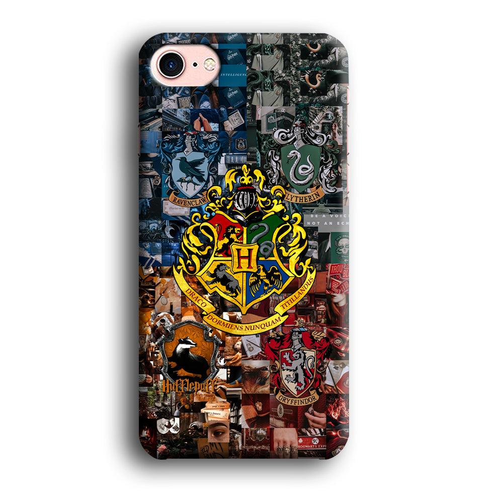 Harry Potter The Hogwarts Collage Album iPhone 8 Case-Oxvistore