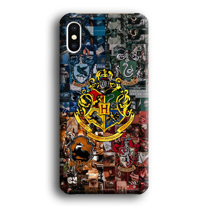 Harry Potter The Hogwarts Collage Album iPhone X Case-Oxvistore