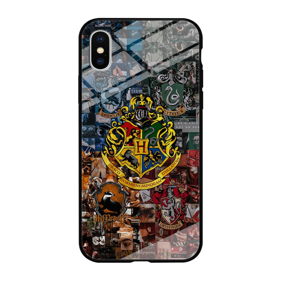 Harry Potter The Hogwarts Collage Album iPhone X Case-Oxvistore