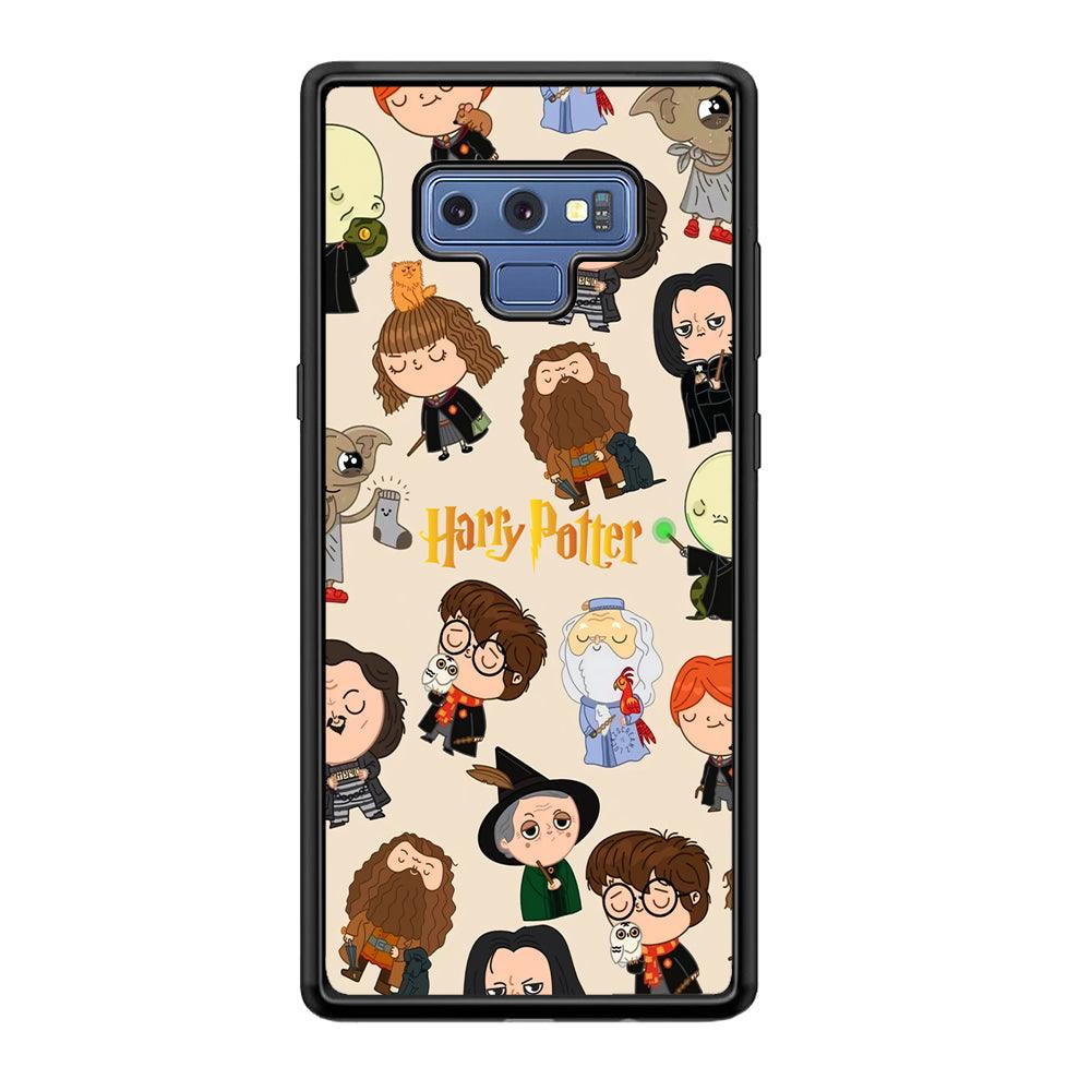 Harry Potter Tiny Cute Face Samsung Galaxy Note 9 Case-Oxvistore