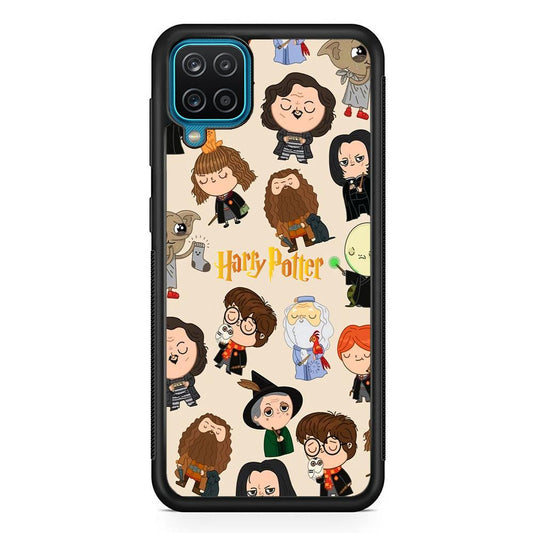 Harry Potter Tiny Cute Face Samsung Galaxy A12 Case-Oxvistore