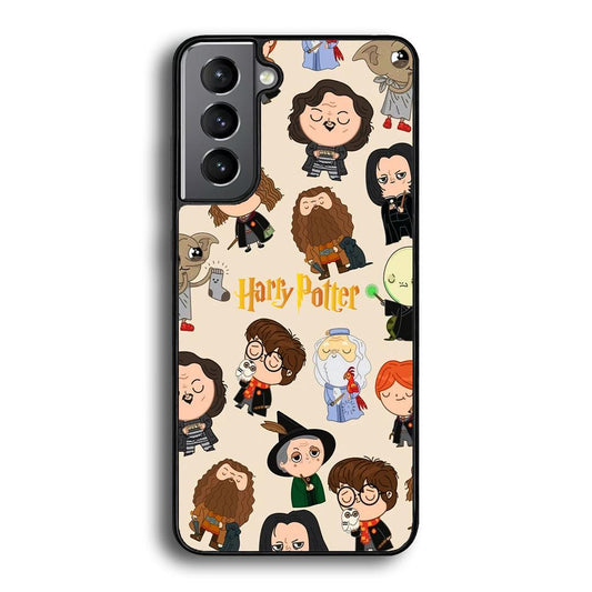 Harry Potter Tiny Cute Face Samsung Galaxy S21 Plus Case-Oxvistore