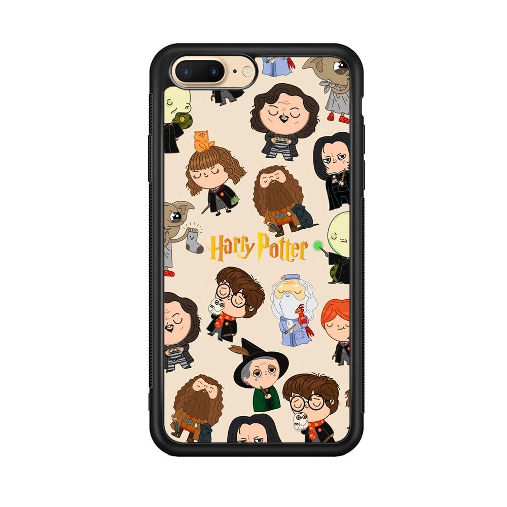 Harry Potter Tiny Cute Face iPhone 7 Plus Case-Oxvistore