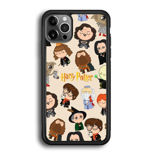 Harry Potter Tiny Cute Face iPhone 12 Pro Max Case-Oxvistore