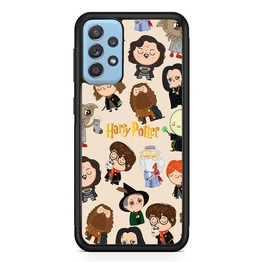 Harry Potter Tiny Cute Face Samsung Galaxy A52 Case-Oxvistore