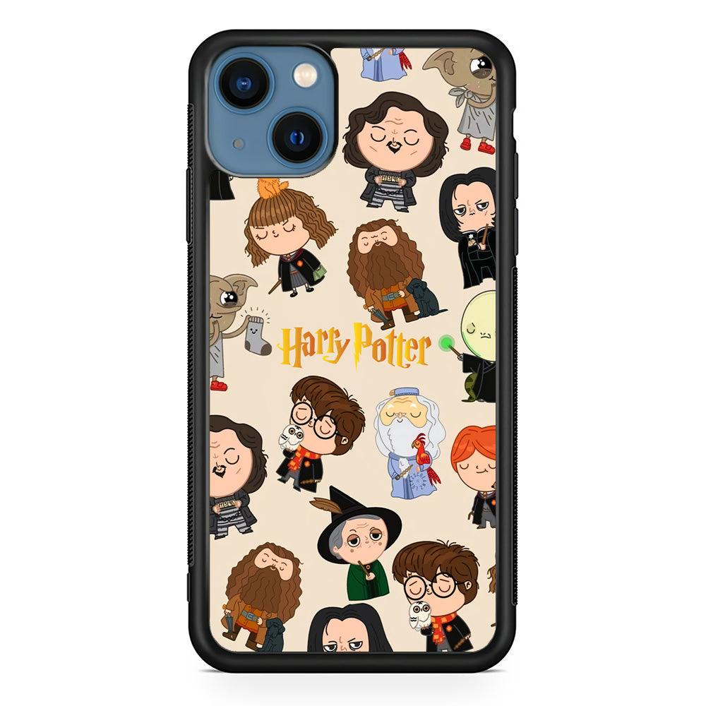 Harry Potter Tiny Cute Face iPhone 13 Case-Oxvistore