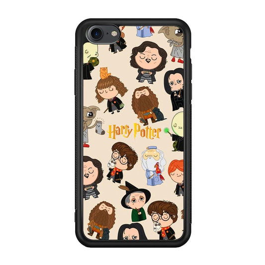 Harry Potter Tiny Cute Face iPhone 8 Case-Oxvistore