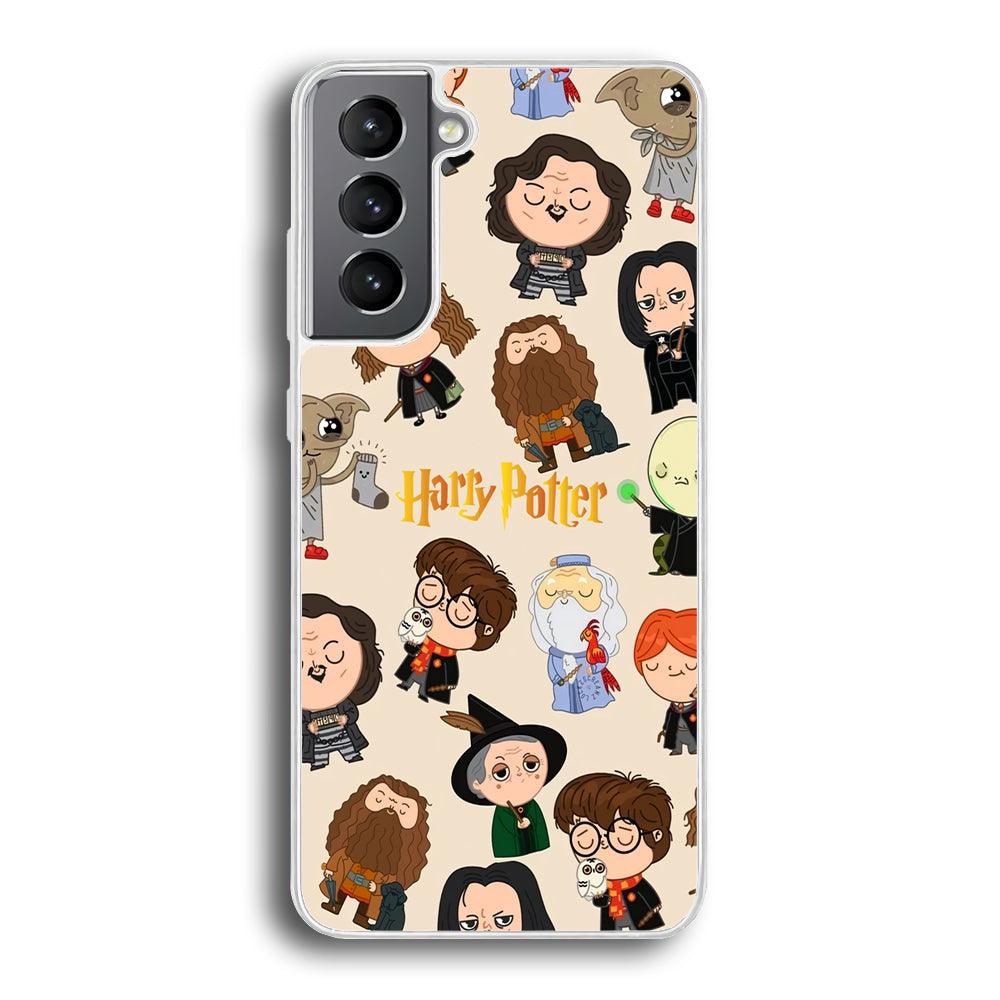 Harry Potter Tiny Cute Face Samsung Galaxy S21 Plus Case-Oxvistore