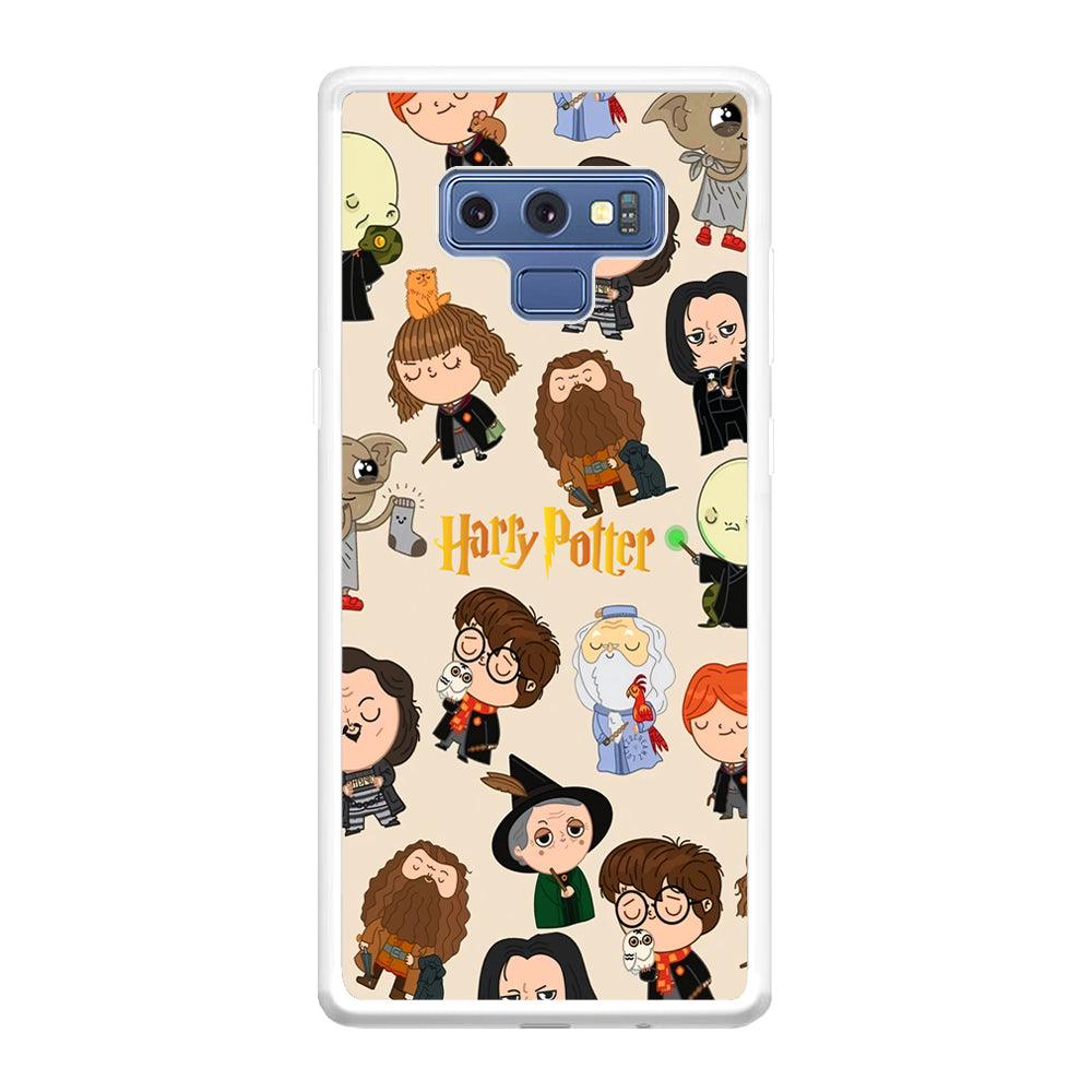 Harry Potter Tiny Cute Face Samsung Galaxy Note 9 Case-Oxvistore