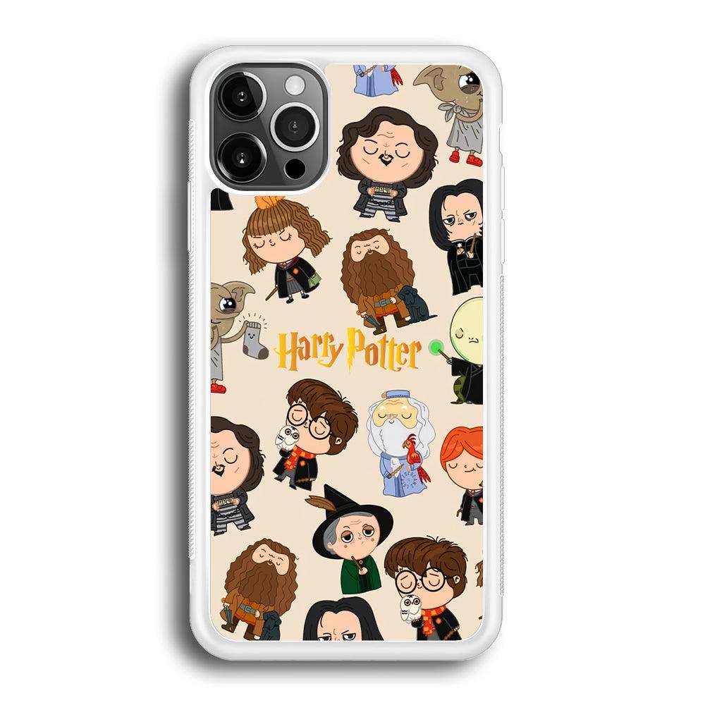 Harry Potter Tiny Cute Face iPhone 12 Pro Case-Oxvistore