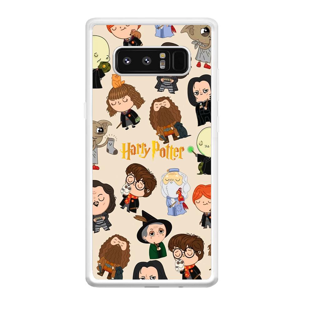 Harry Potter Tiny Cute Face Samsung Galaxy Note 8 Case-Oxvistore