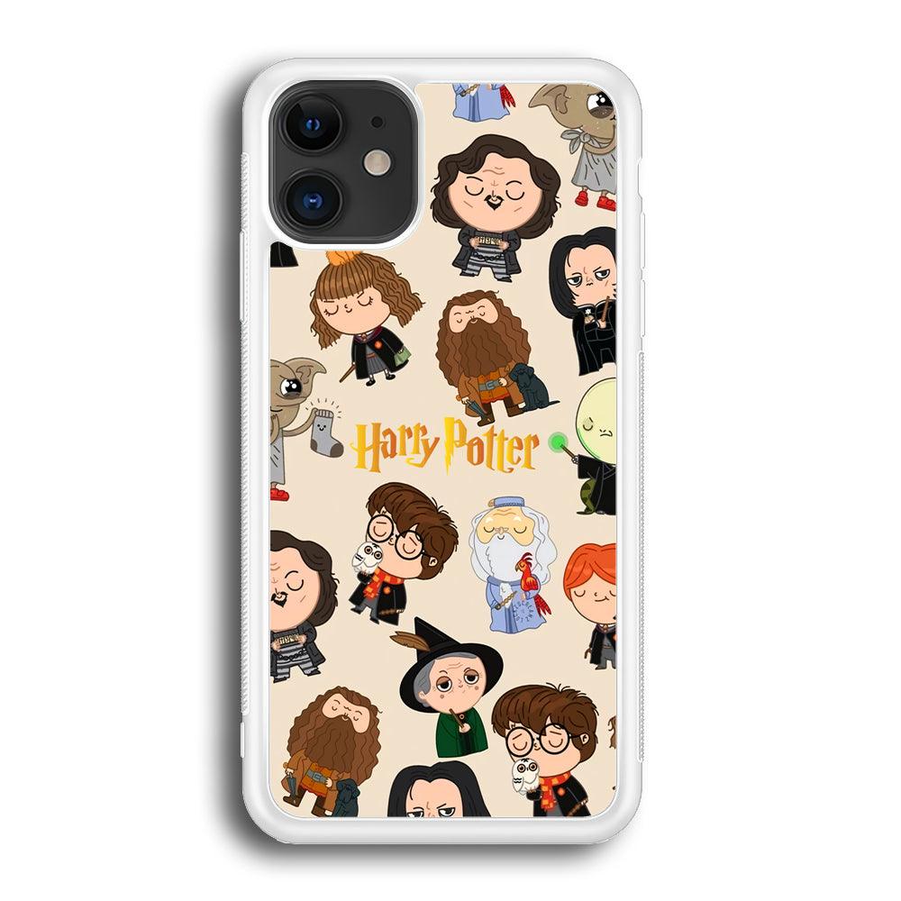 Harry Potter Tiny Cute Face iPhone 12 Case-Oxvistore