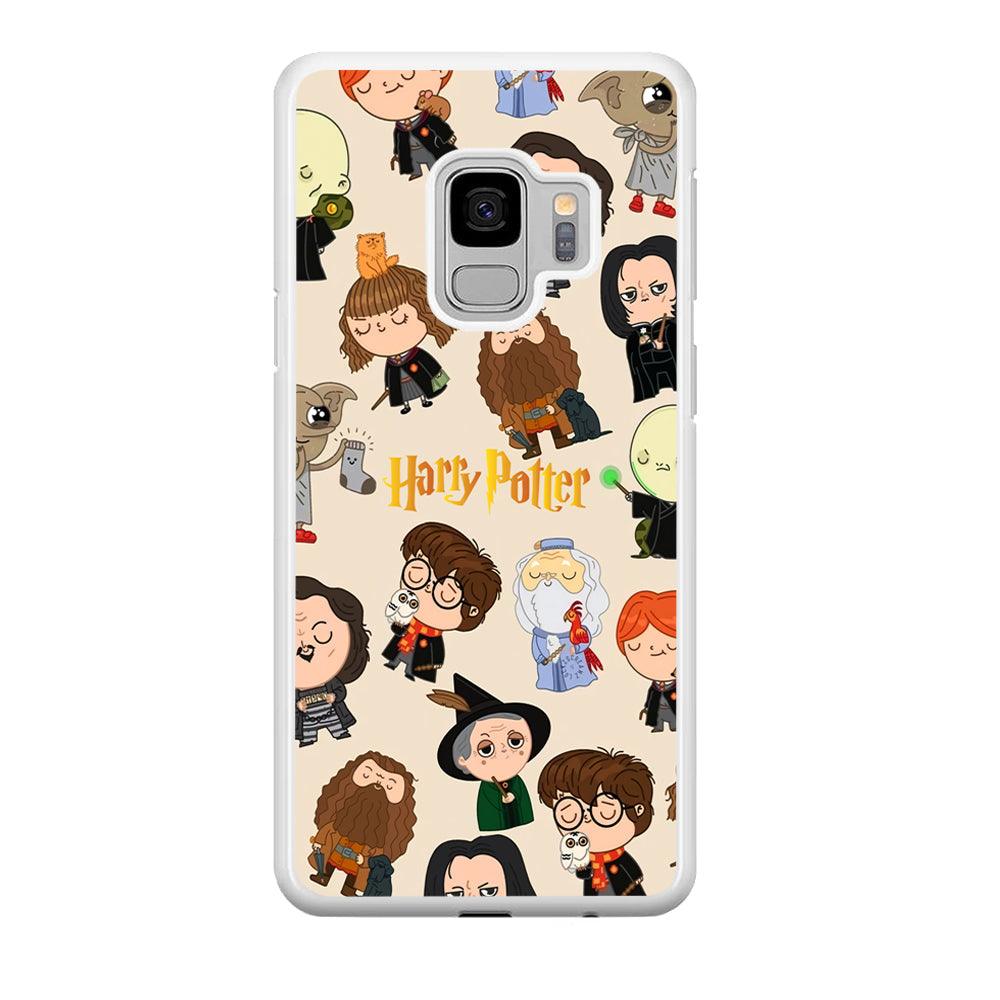 Harry Potter Tiny Cute Face Samsung Galaxy S9 Case-Oxvistore