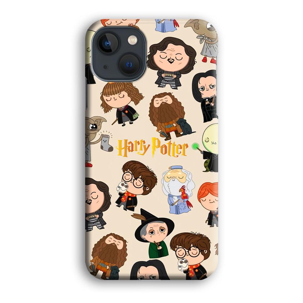 Harry Potter Tiny Cute Face iPhone 15 Plus Case-Oxvistore