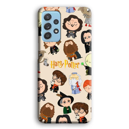 Harry Potter Tiny Cute Face Samsung Galaxy A72 Case-Oxvistore