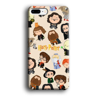 Harry Potter Tiny Cute Face iPhone 8 Plus Case-Oxvistore