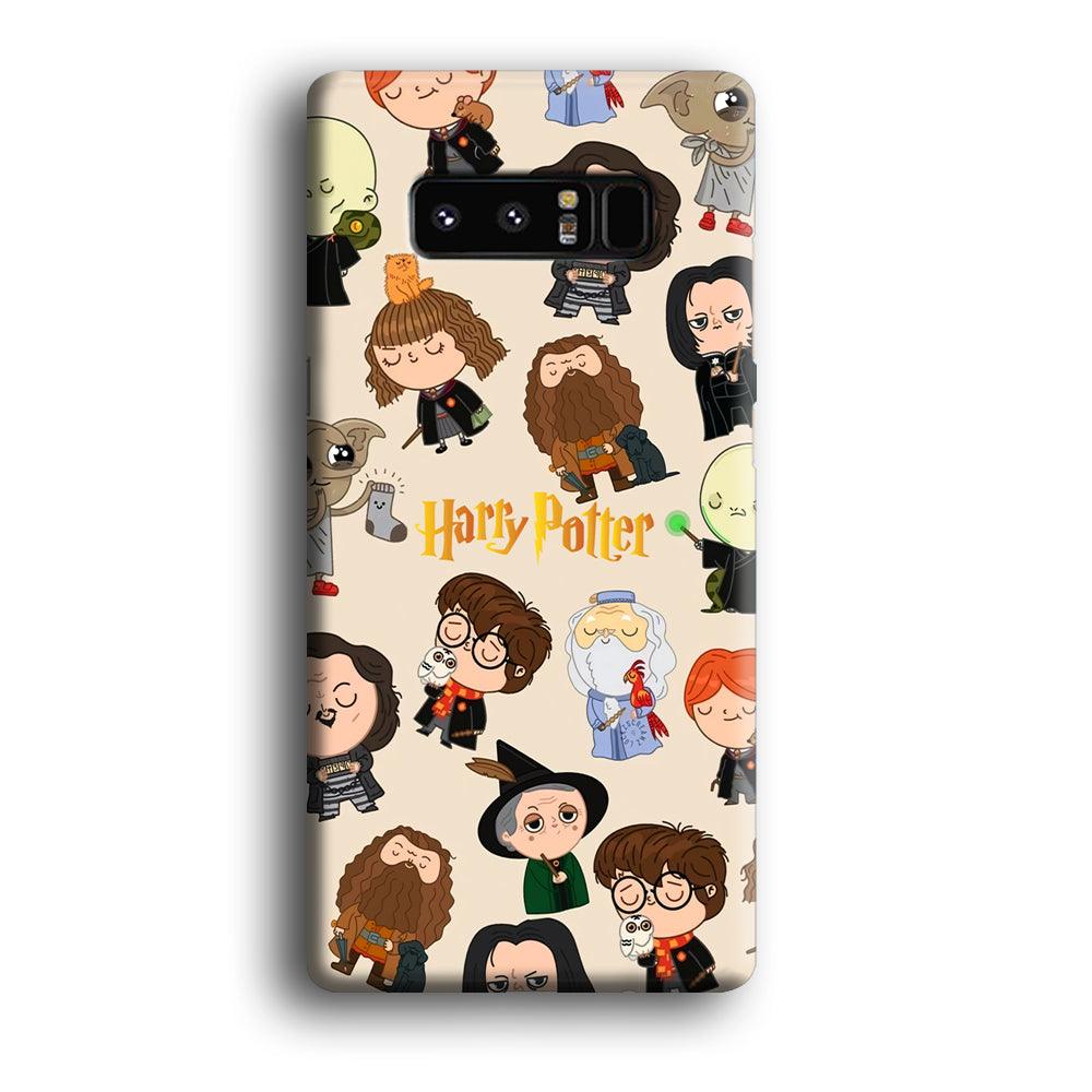 Harry Potter Tiny Cute Face Samsung Galaxy Note 8 Case-Oxvistore