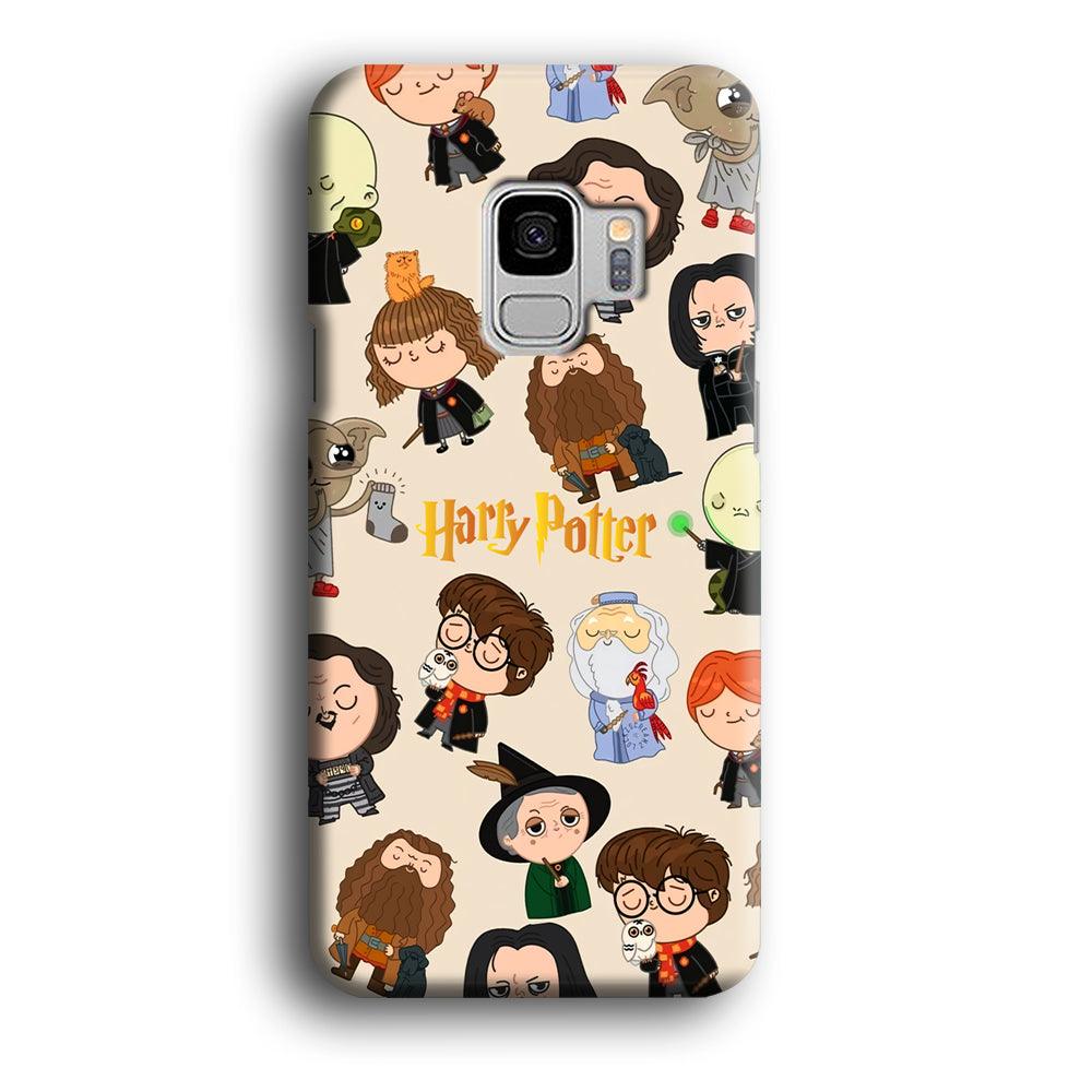 Harry Potter Tiny Cute Face Samsung Galaxy S9 Case-Oxvistore